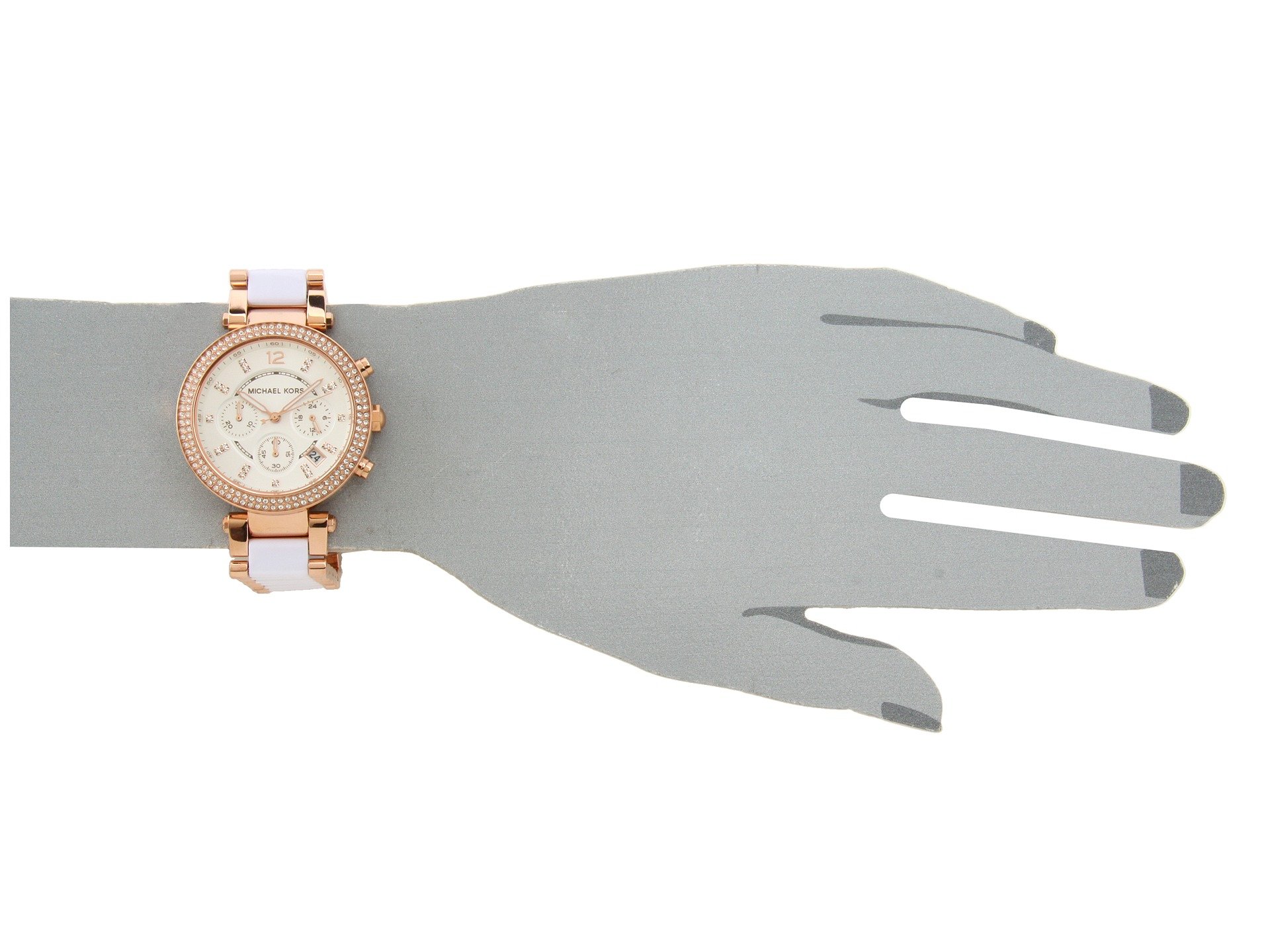 Michael Kors PARKER MK5774 Cronógrafo para mujeres Con Zircones