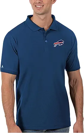 Antigua Men's Royal Buffalo Bills Legacy Pique Polo