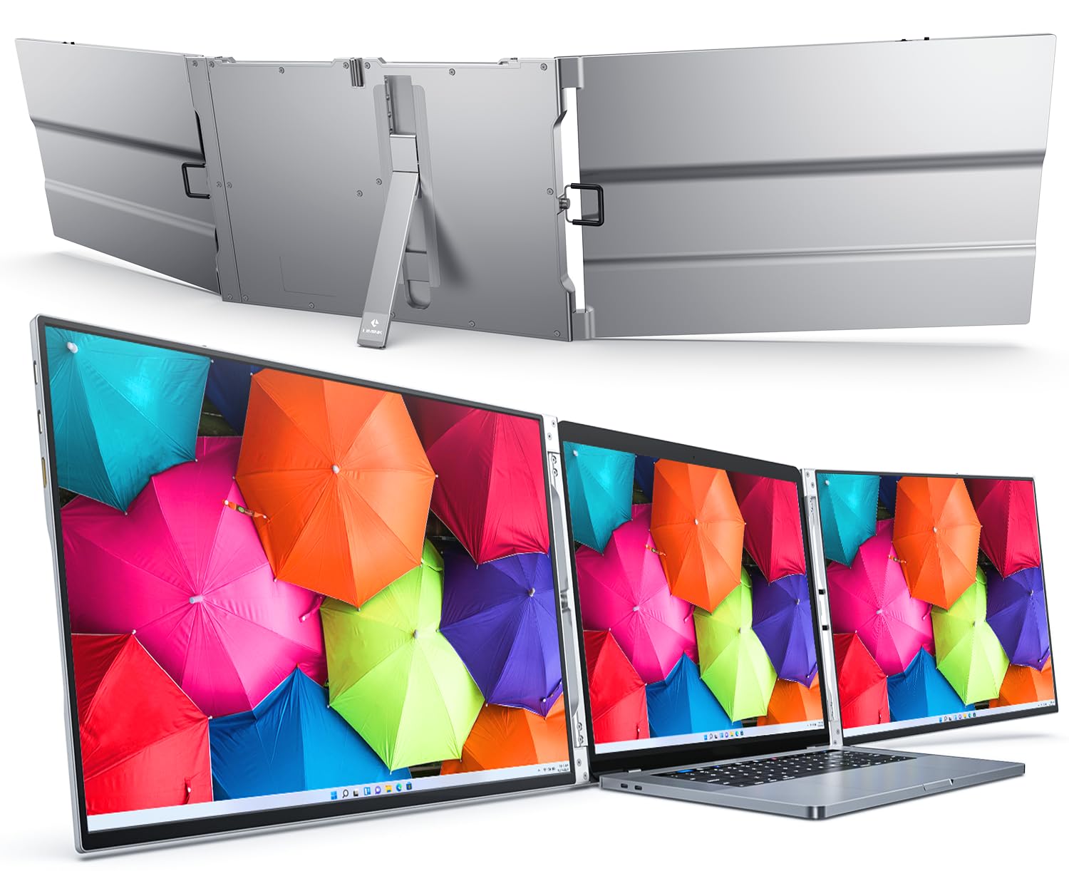 Amazon.co.jp: L LIMINK LK14 トリプルポータブルモニター 13-16インチ