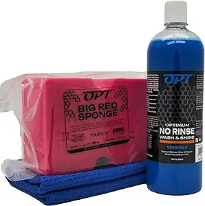 Optimum No Rinse Wash and Shine with Drying Towel