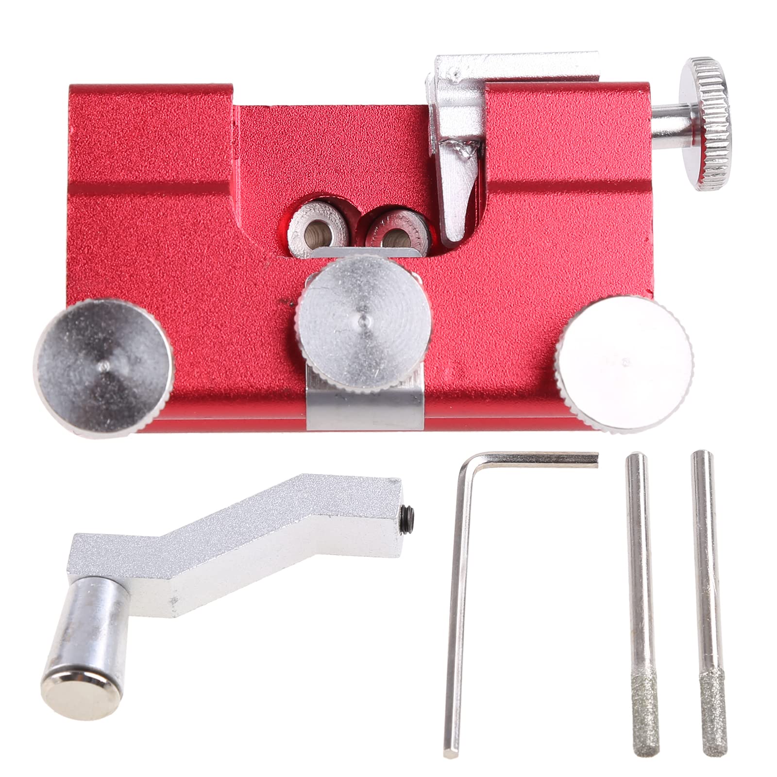 Practical Chain Sharpener Portable Sharpener File Table Quick Sharpening Chain Sharpening Tool Set for Chainsaw Portable Chainsaw Tool Woodworking