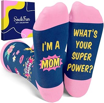 Gifts for Her Women - Mothers Day Socks, Gifts for Mom Grandma, Stocking Stuffers