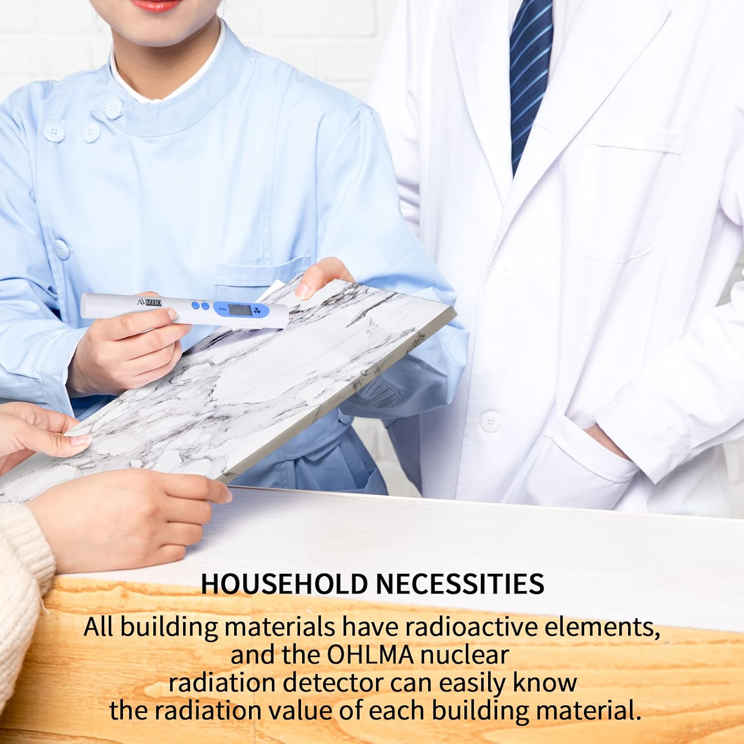 OHMLA S10 Portable Mini High-Precision Digital Display Nuclear Radiation Detector Monitor Dosimeter Detect Beta Gamma and X-ray Tester - Test Range 0.01-999 uSv/h: Industrial & Scientific