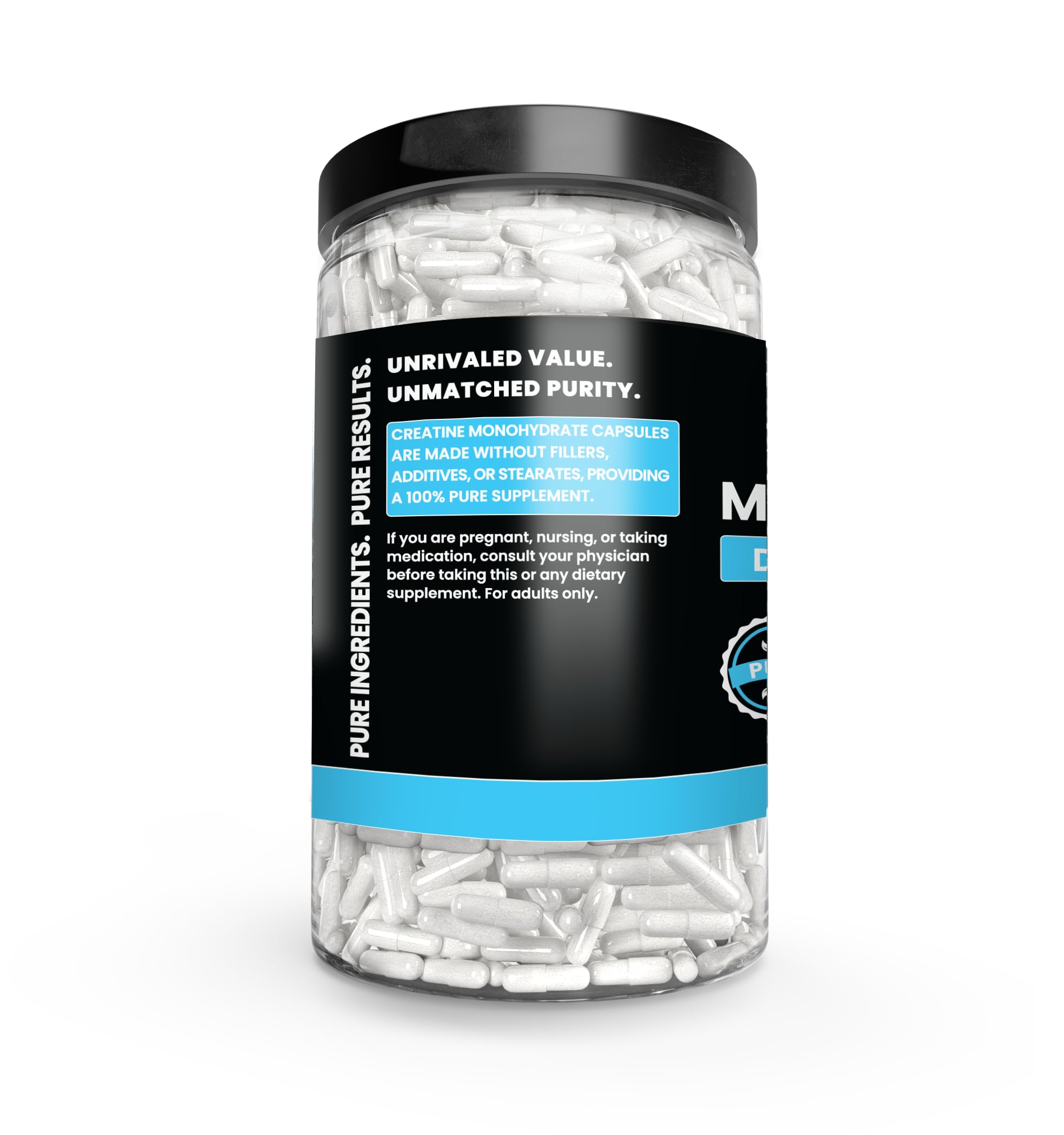 PURE ORIGINAL INGREDIENTS, Creatine Monohydrate, 730 Capsules — Amazon image 3