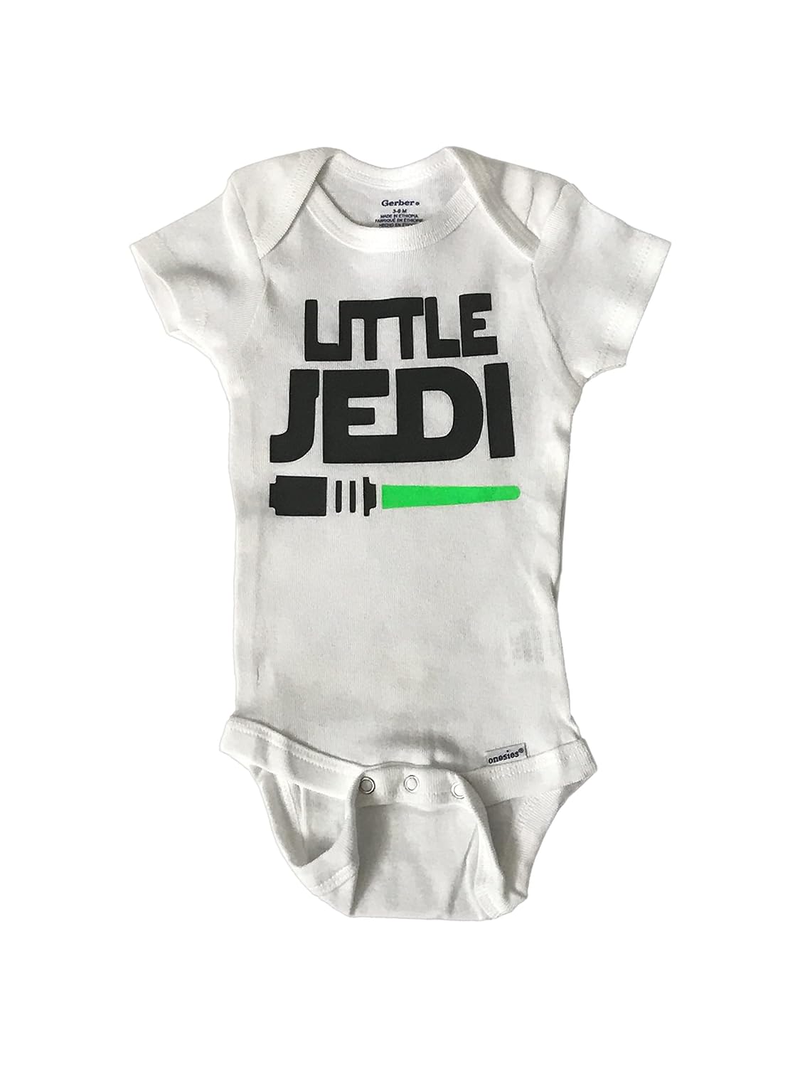 Little Jedi Shirt Daddy's Little Jedi Onesie Bodysuit Baby