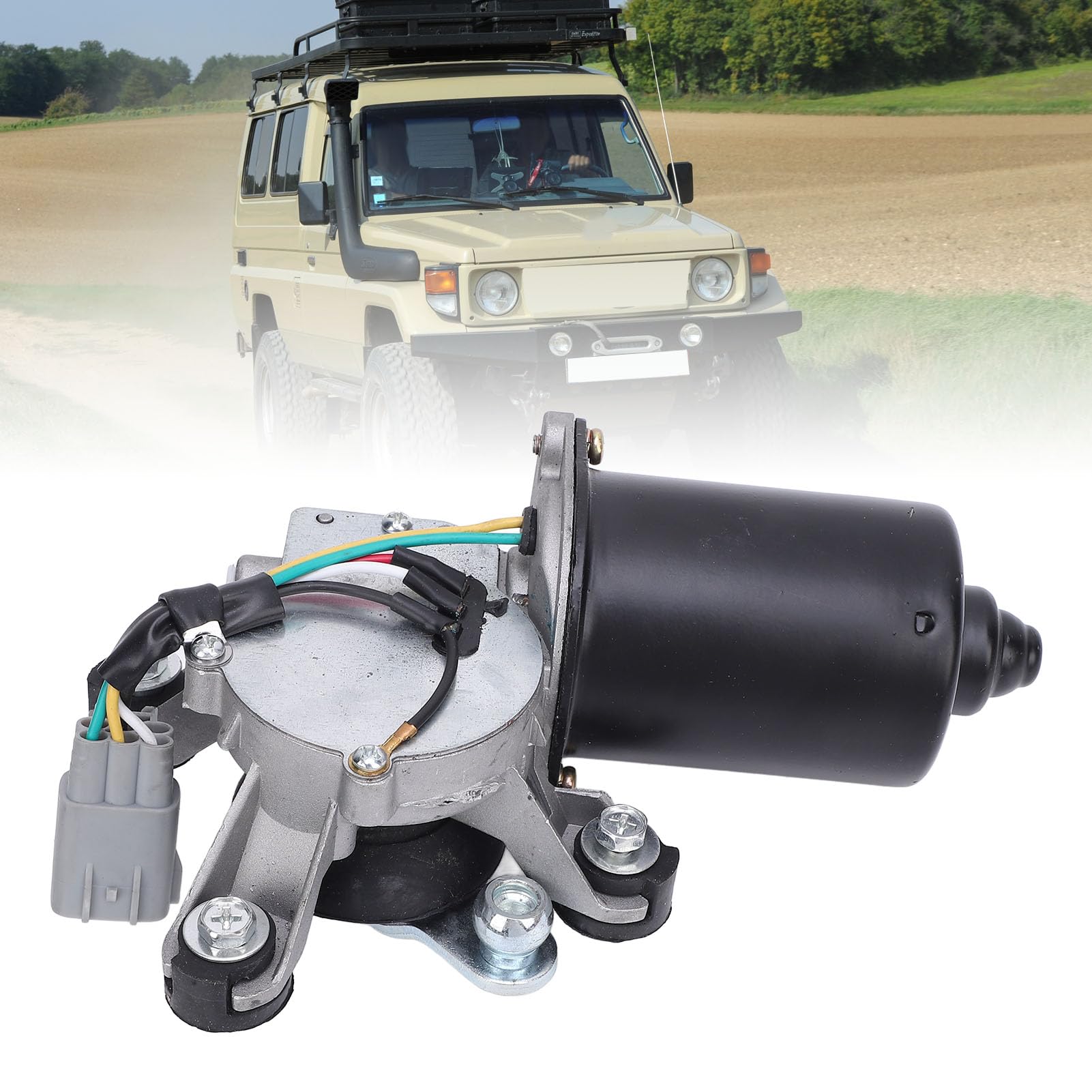 こ Yahoo!オークション - フロントワイパーモーター 70ランドクルーザーZX