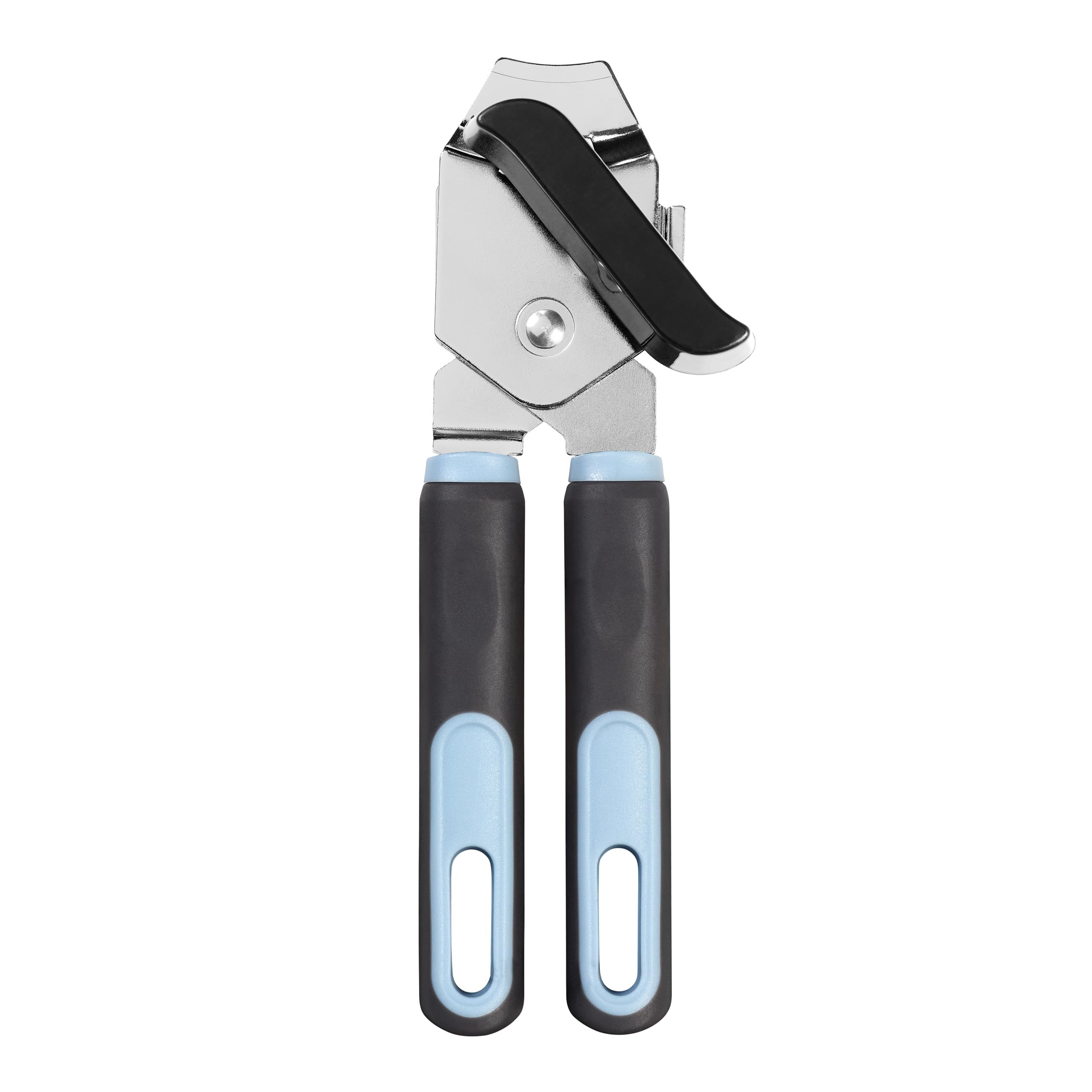 Chef Aid Can Opener with Magnet, Soft Grip Handle, Ergonomic Thumb Grip for Comfort & Control, Durable Kitchen Utensil for Everyday Cooking Tasks