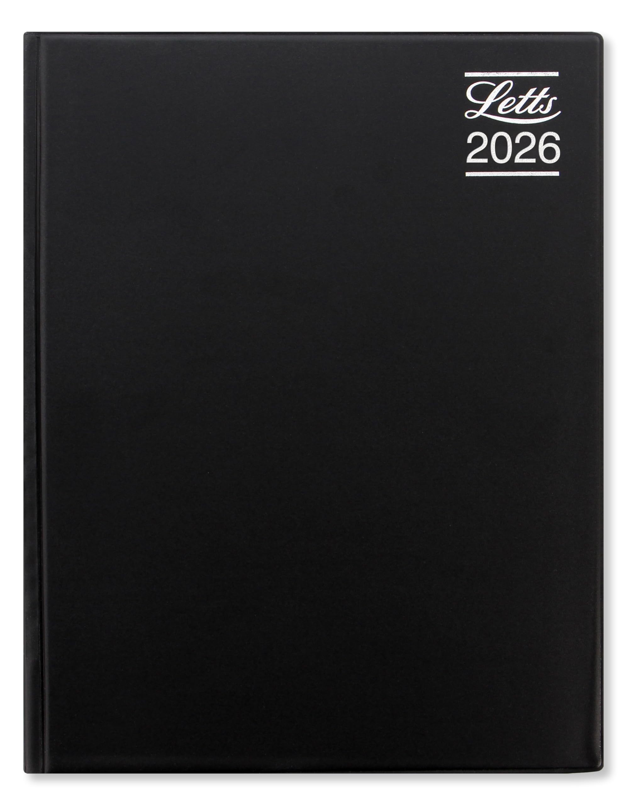 Letts of London Rhino A4 week to view with appointments 2026 diary - Black 26-TR3ZABK