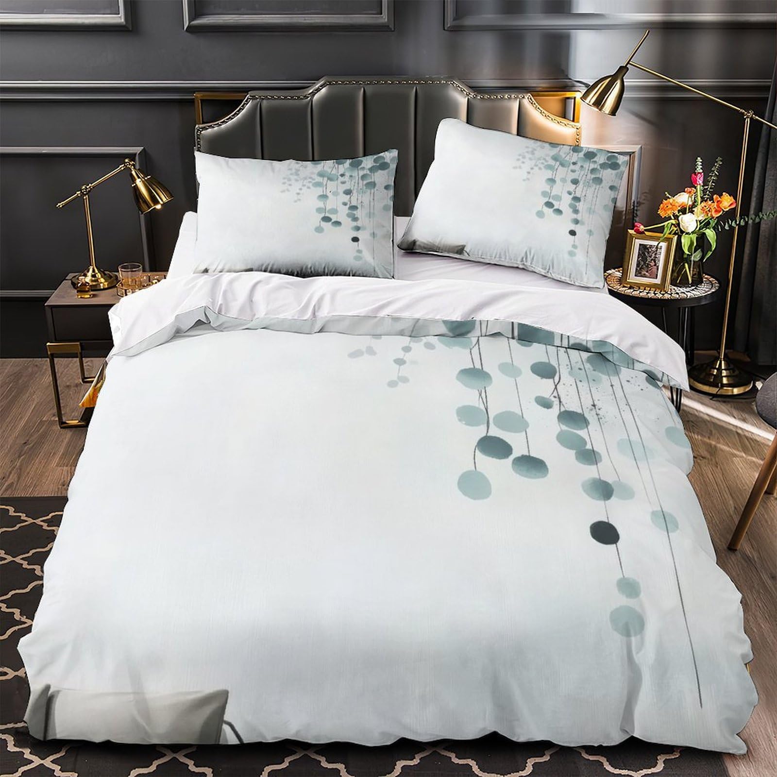Parure de lit vautour housse de couette microfibre respirante 200x200