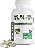 Vista 7 de Bronson Hoja de alcachofa extra fuerte apoya la digestión saludable función hepática saludable, sin OMG, 60 cápsulas vegetarianas