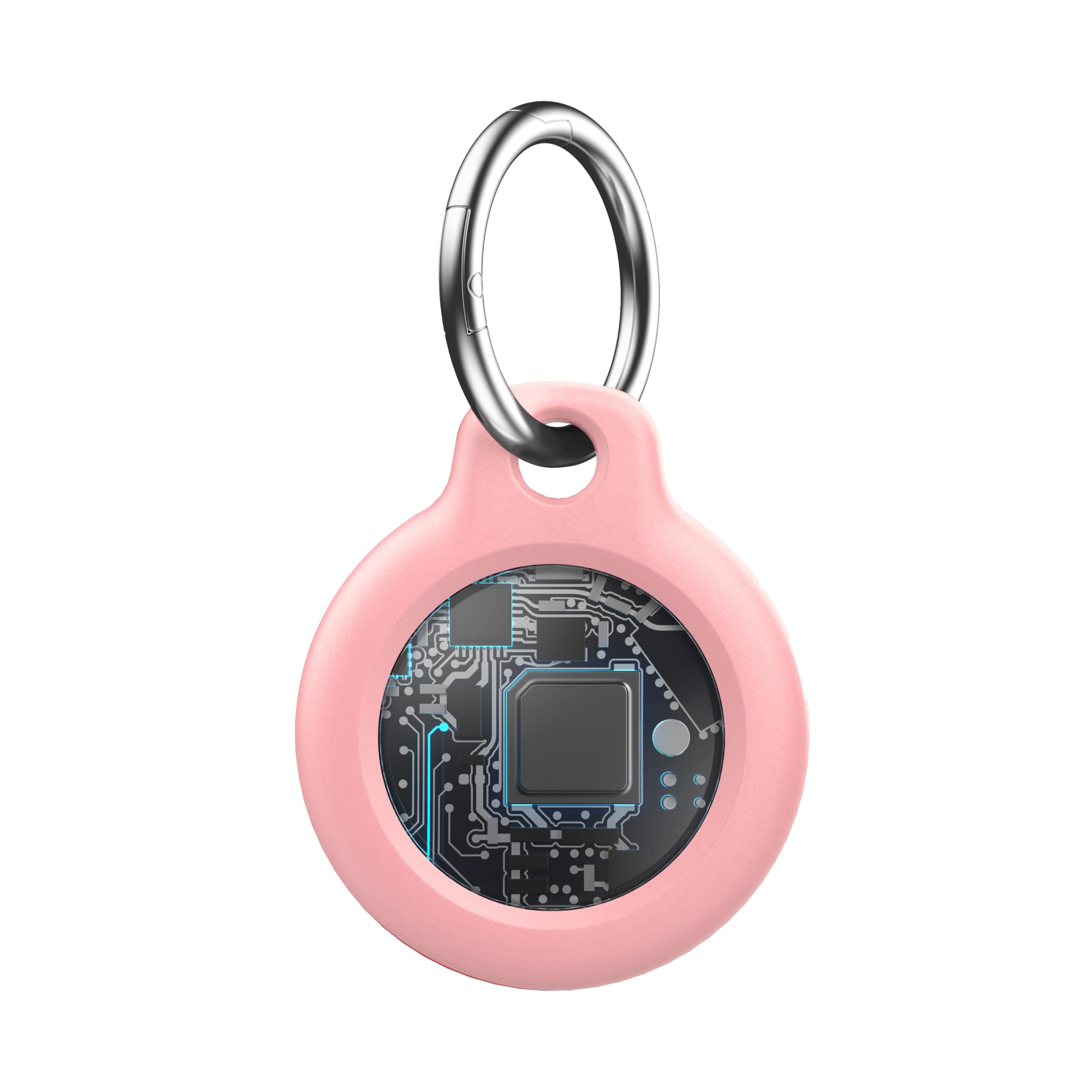 Air Tracker Tags, Smart Anti-Loss Locator with Waterproof Protective, Quickly Find and Global Positioning Item, Works with Find My, Track Tag with 100dB Sound for Keys, Luggage, Backpack and More