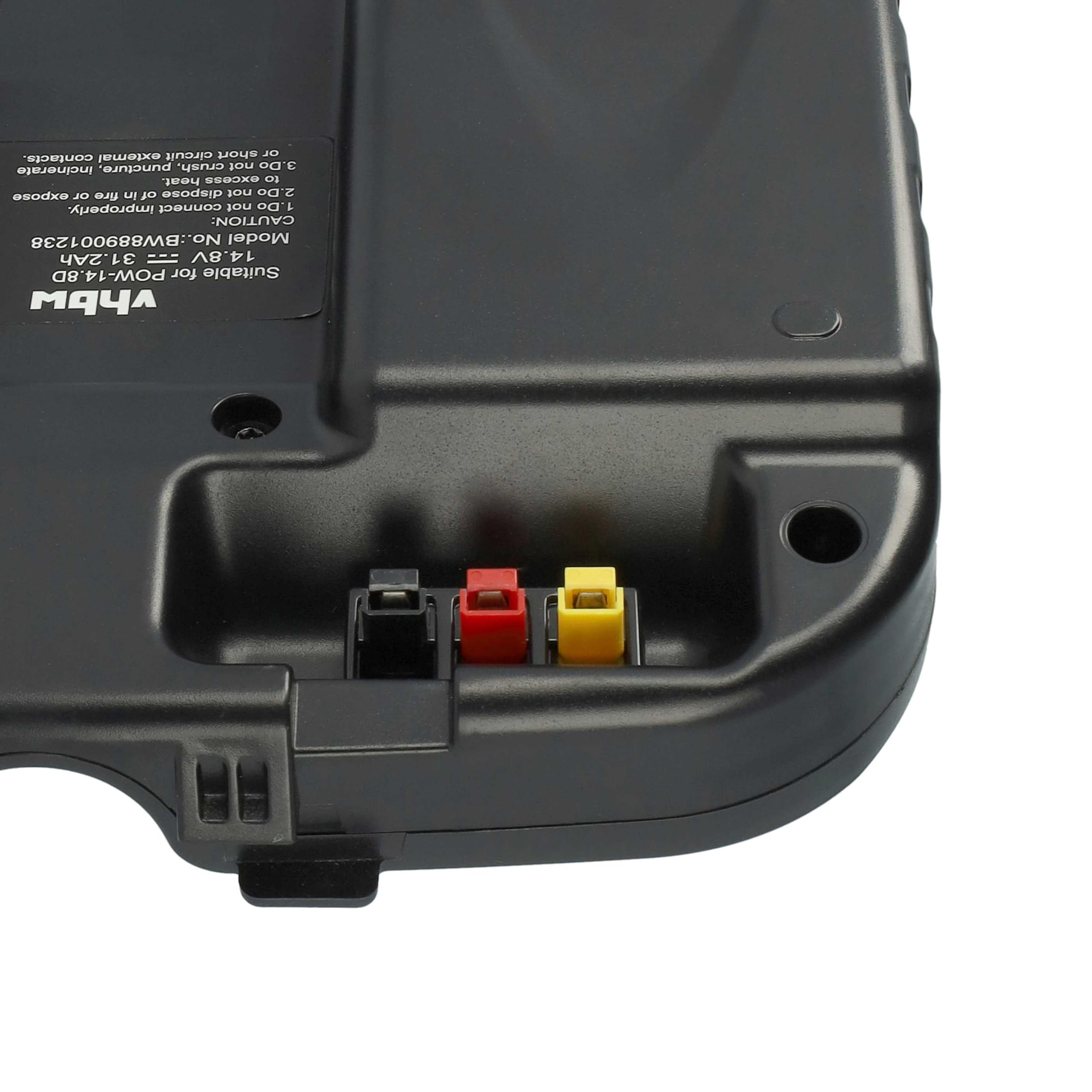 vhbw Batterie Remplacement pour PowaKaddy PK3785 | 4S8P, PK3583 pour chariot de golf électrique (31,2Ah, 14,8V, Li-ion, incl. chargeur)