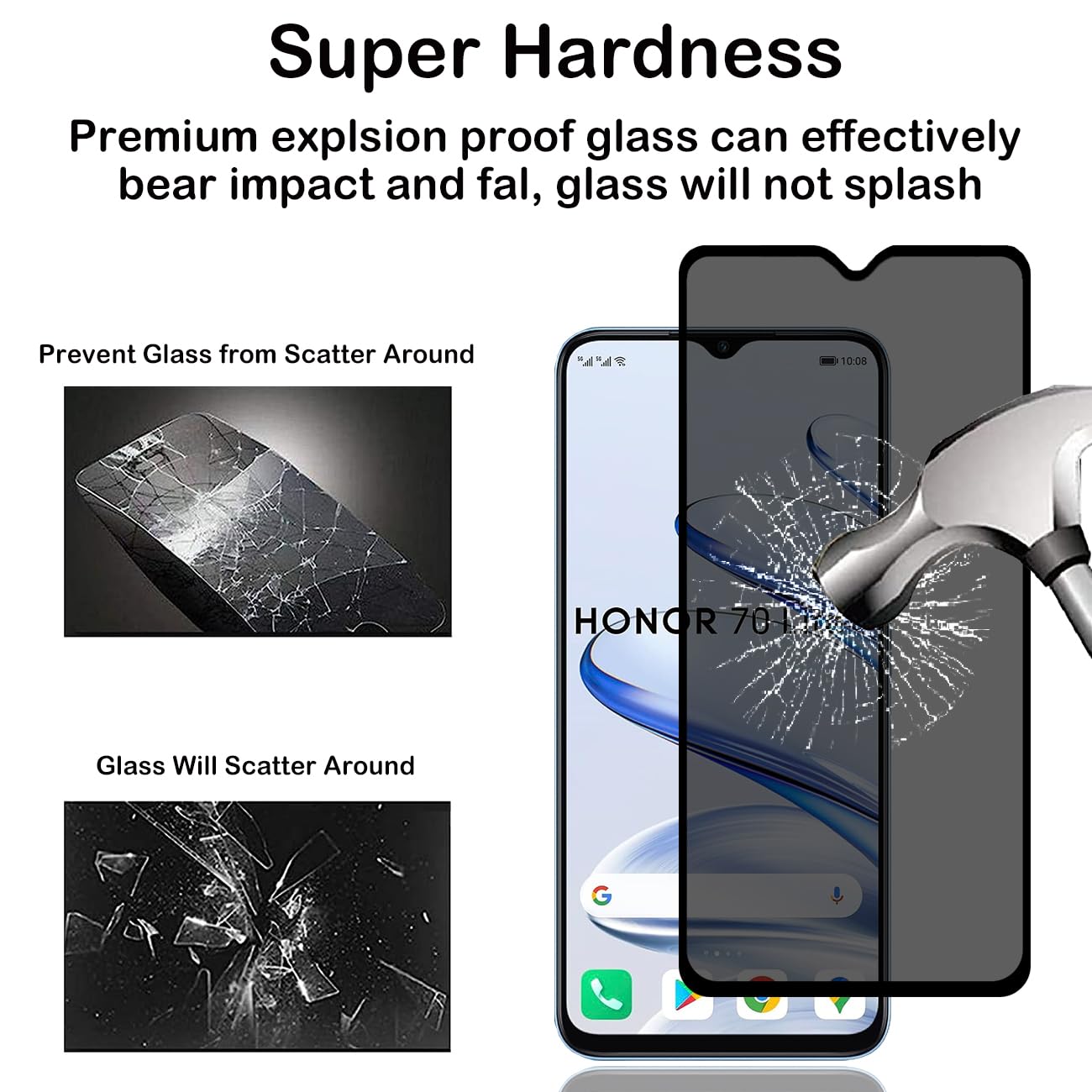 Didisky Pellicola Protettiva in Vetro Temperato per Honor 9 Lite, [2