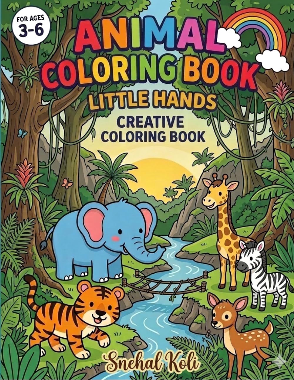 Little Hands Creative Coloring Book