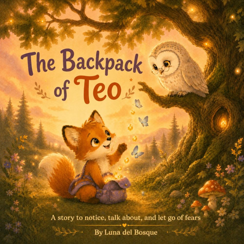 Teo's Backpack: A story to notice, talk about, and let go of fears