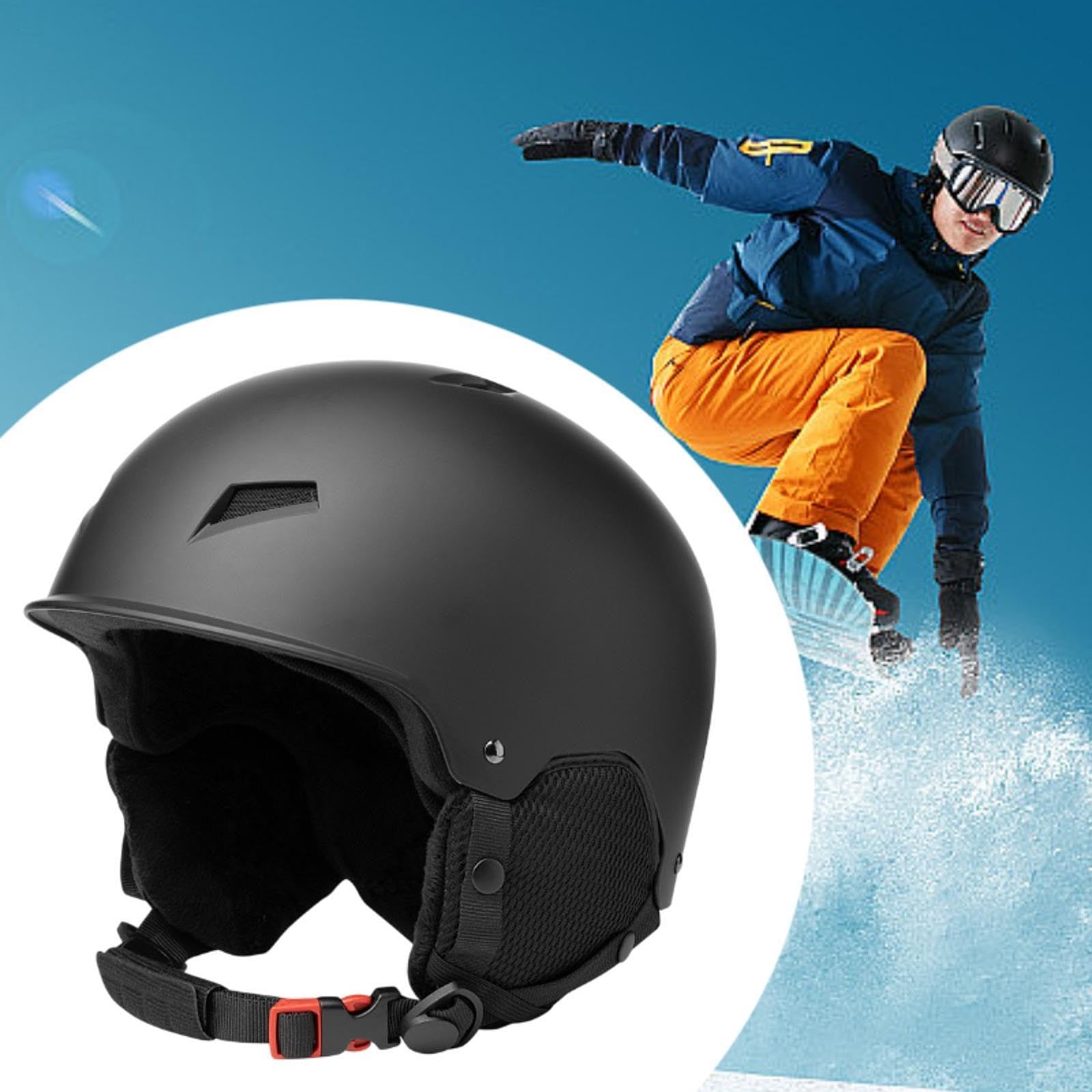 LOVIVER Casco de esquí Casco de Snowboard Casco de Snowboard Mejor amortiguación para Esquiar Casco para Deportes de Nieve para Hombres Mujeres Jóvenes
