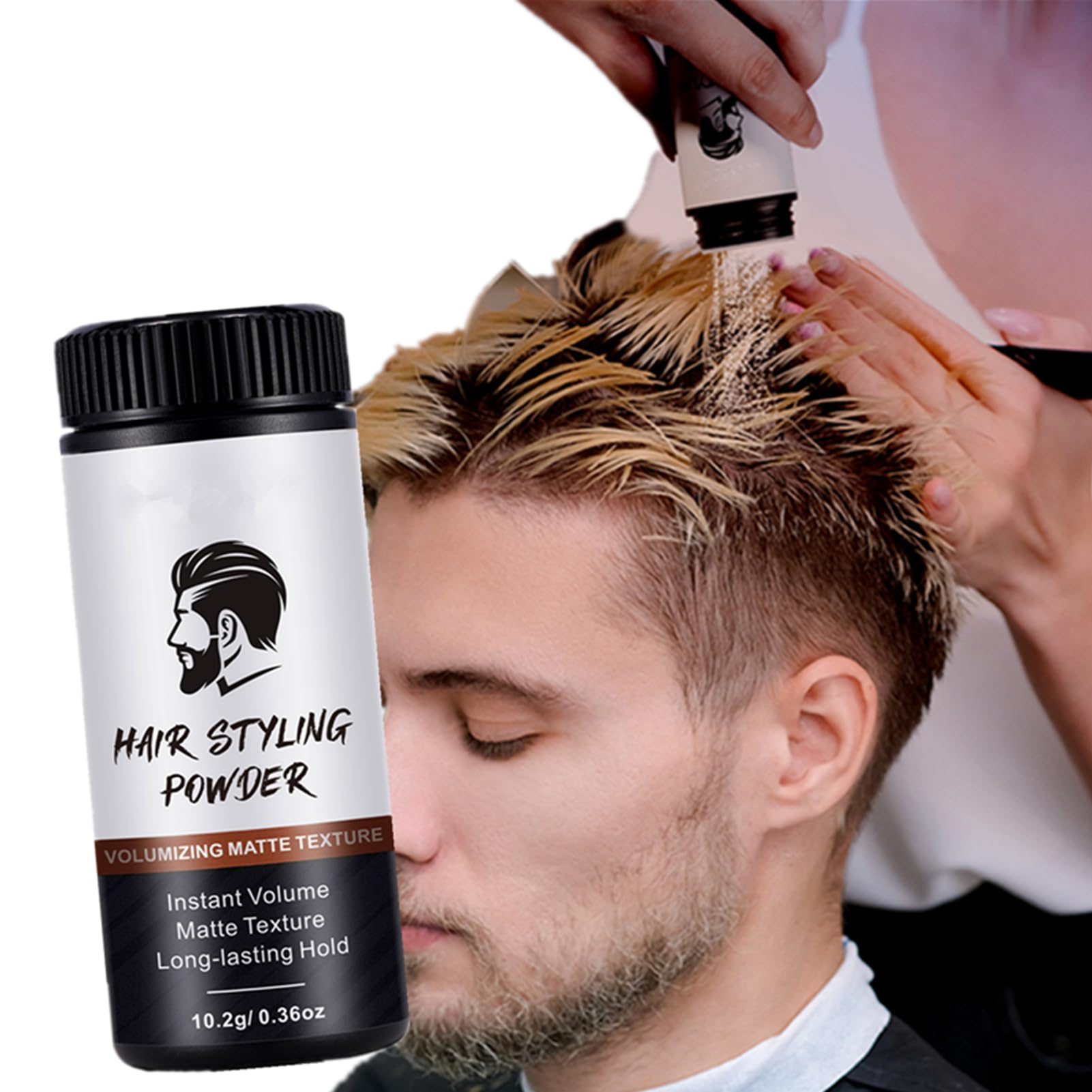 Texture Powder for Men 2024 Hair Styling Texturizing Powder for Men 10 2g 0 36oz Natural Matte Hairstyle