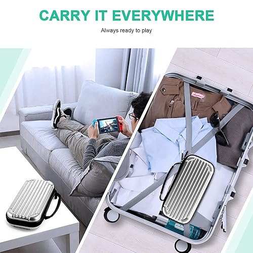 Miniatura 6 de CALLCASE Carrying Case for Nintendo Switch OLED Switch - Shockproof Protective Hard Shell Storage Bag for NS Console and Accessories, Portable