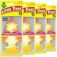 Vista 19 de Little Trees - Ambientador de árbol colgante que proporciona un aroma de larga duración para tu hogar o tu auto. Aroma Black Ice, 24