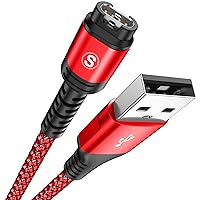 Vista 10 de Garmin - Cable cargador de reloj [2 unidades, 4 pies] compatible con Garmin Fenix 5 5S 5X 6 6S 6X Plus Pro 7 7S 7X 8, Forerunner 945 45 45S 245