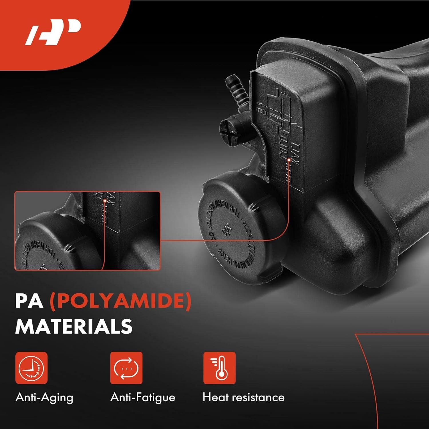 A-Premium Engine Coolant Overflow Recovery Reservoir Tank Compatible with BMW [E39 E38, 2.5L 2.8L 3.0L], 525i 01-03 & 528i 99-00 & 530i 01-03 & 728i 95-01, Replace# [ 17111436381, 5715334003 ]