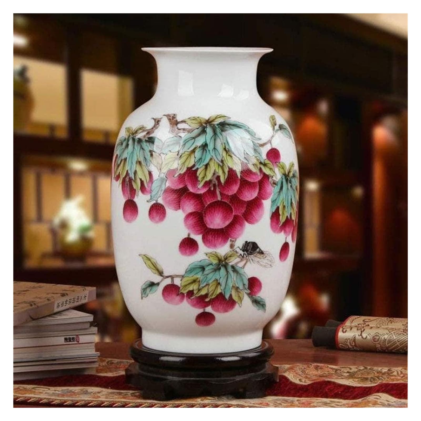 Vase Desktop Different Characteristics Flowers Decorations Excellent Porcelain Jingdezhen Ceramics Own Favorite
