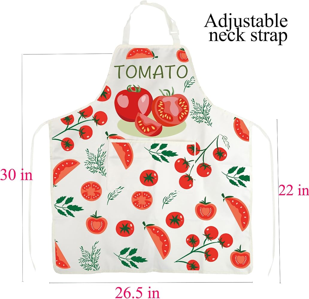 Amazon.co.jp: FUSTMW トマトエプロン トマト愛好家へのギフト