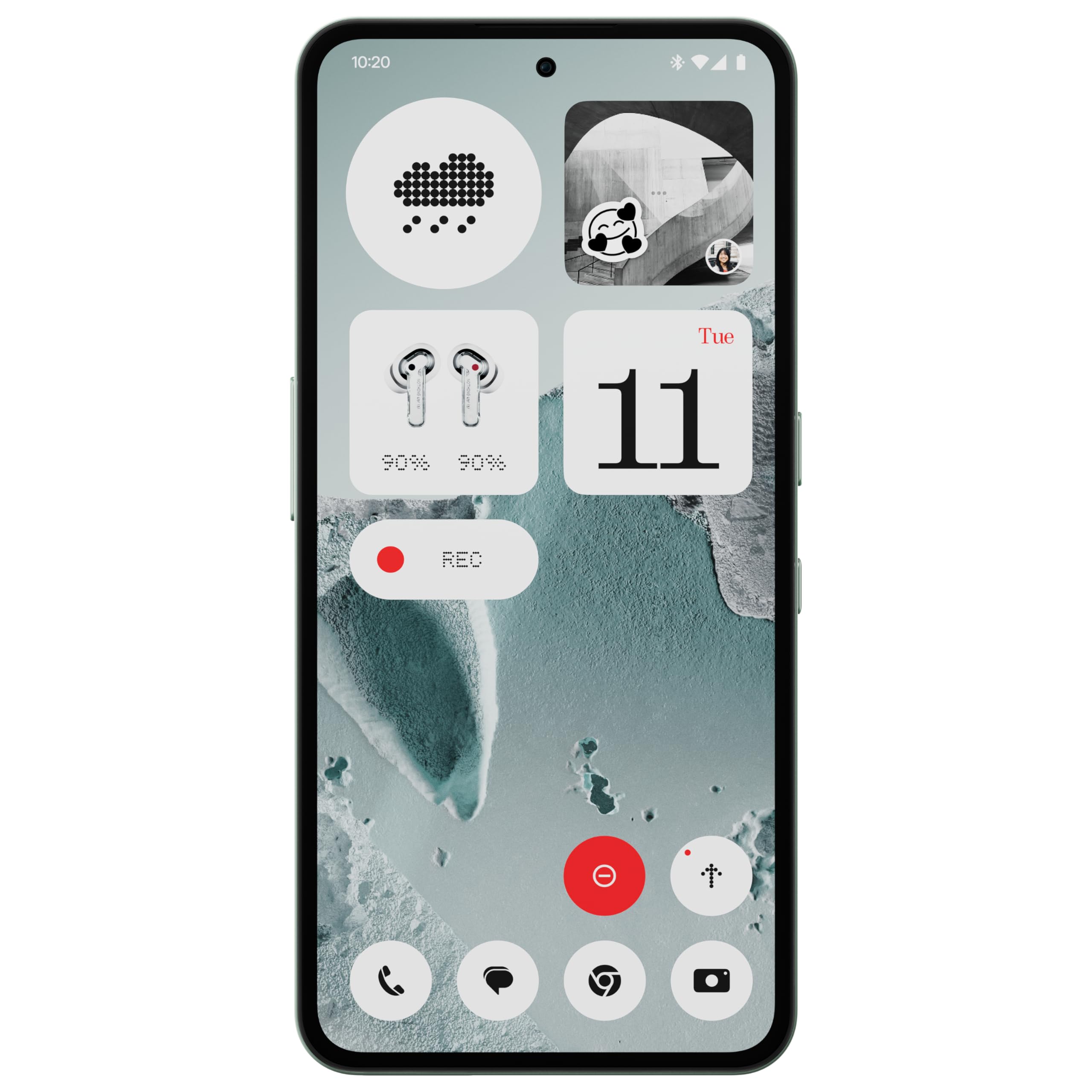 CMF Phone 2 Pro 128GB – Smartphone 5G con Fotocamera da 50MP e Zoom 20x, Display AMOLED FHD+ 6,77" a 120Hz, Batteria da 5000mAh e Nothing OS 3.2 – Verde chiaro