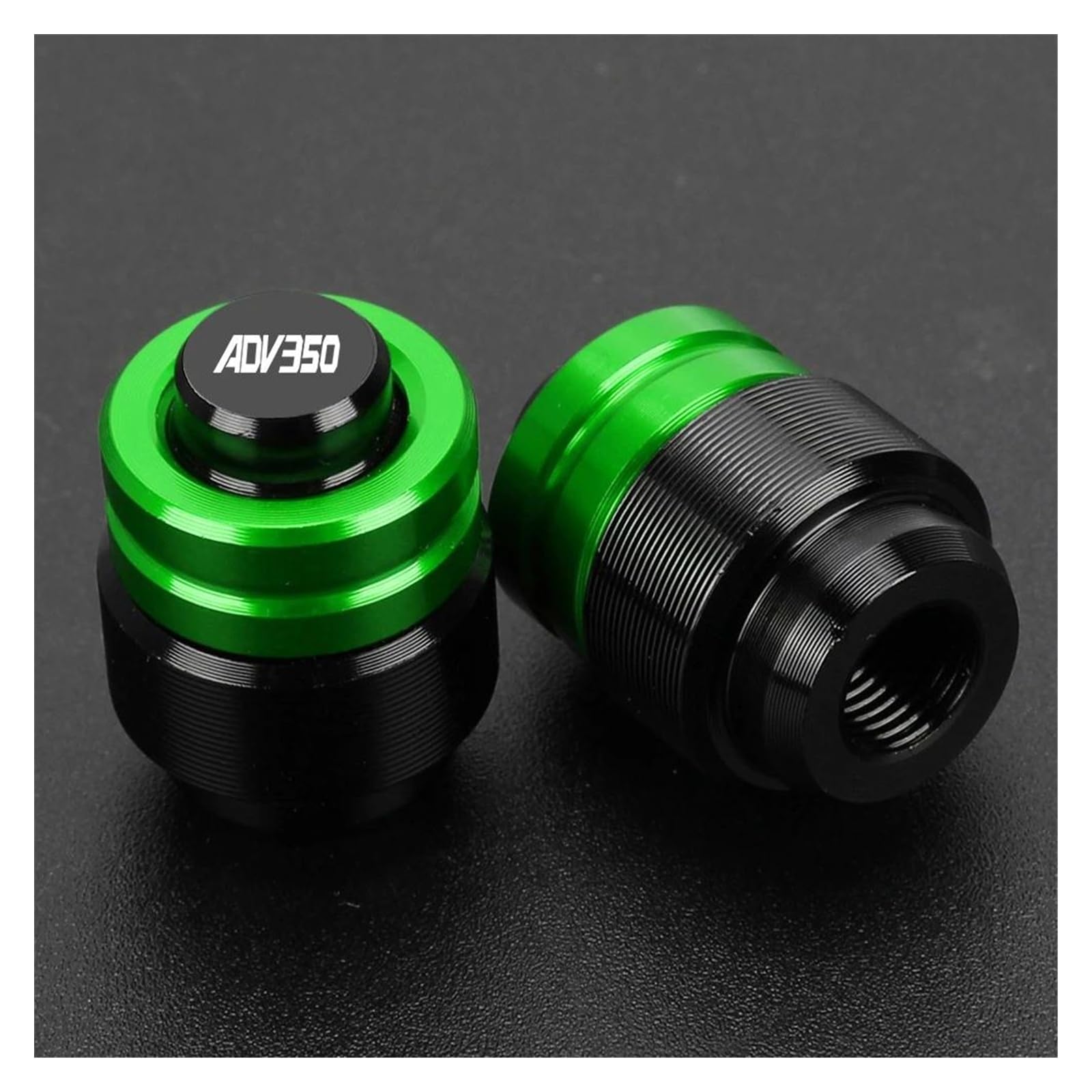 Tapas De Válvula Herméticas De Aluminio Para Honda ADV350 ADV150 ADV160 – Pack De 2, Resistentes A La Corrosión Y Con Junta De Goma