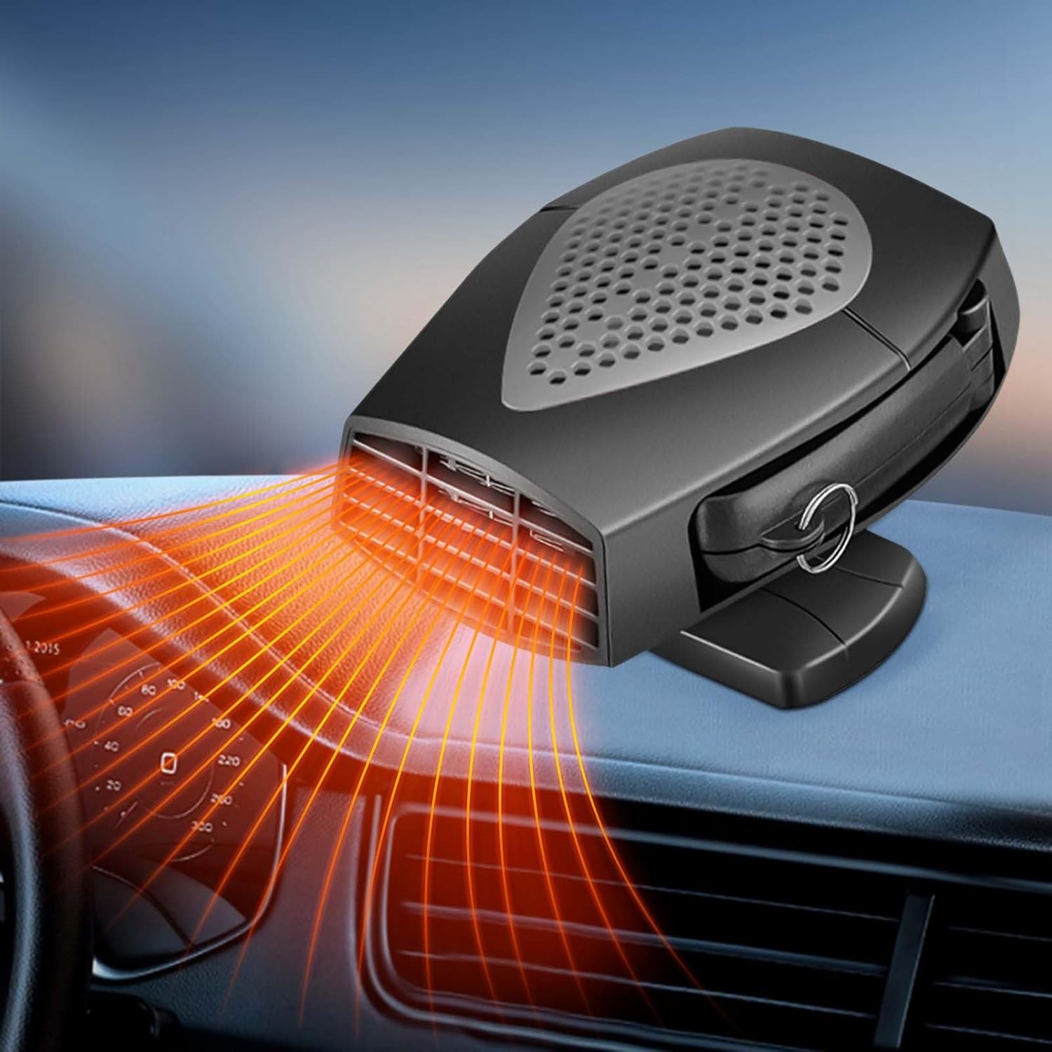 VCBB Car Heater, Portable Car Heater, Plug In Car Heater, 12V Auto Car