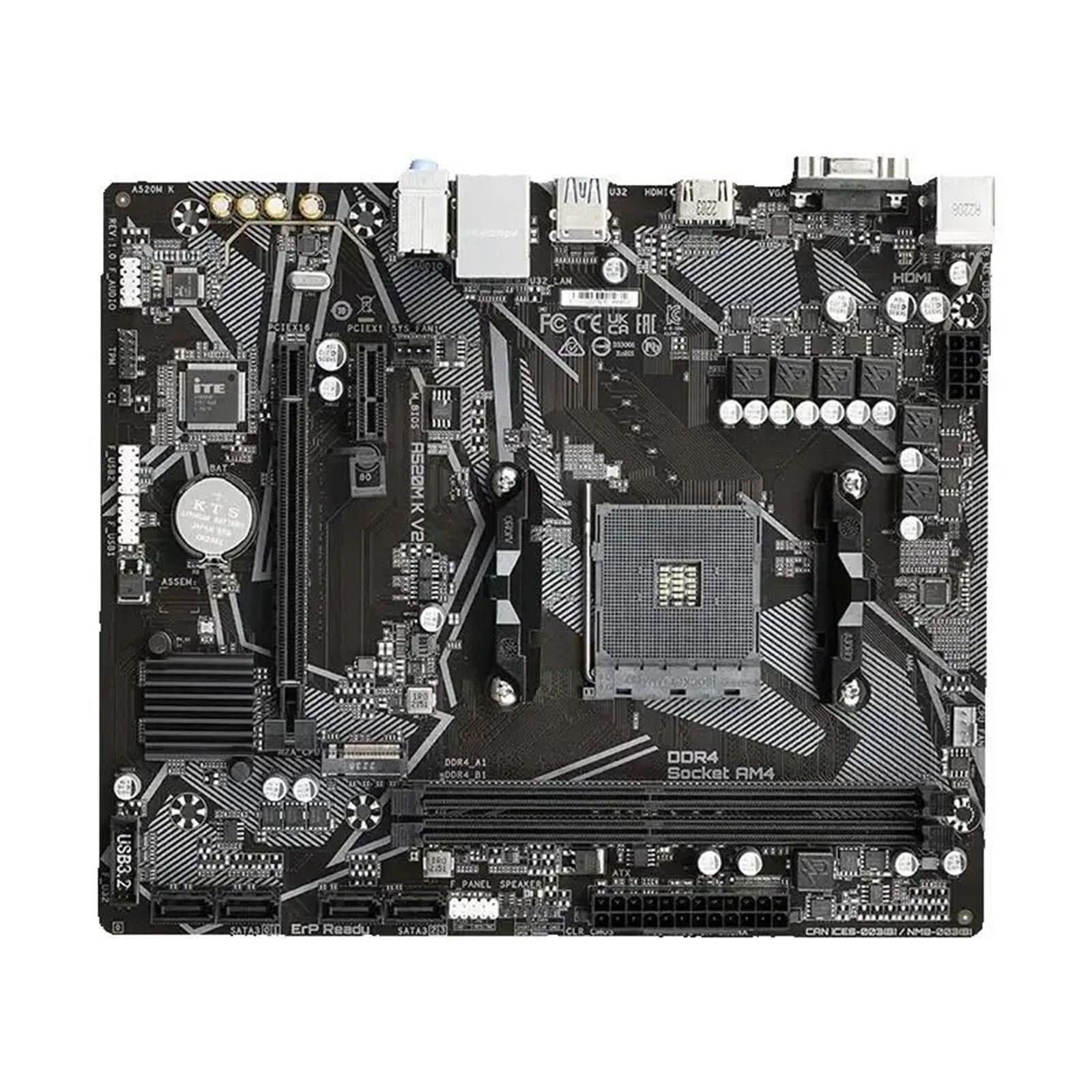 Placa Base Fit For GIGABYTE A520M K V2