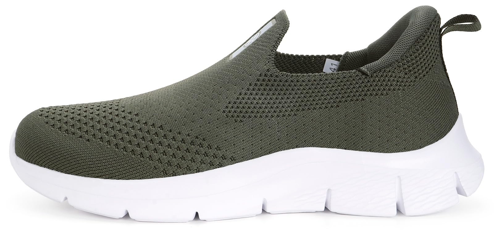 ZUSERIS Sneaker da Donna Uomo Slip in Scarpe da Camminata Ginnastica Corsa Sportive Passeggio Knit Comodo 36-46