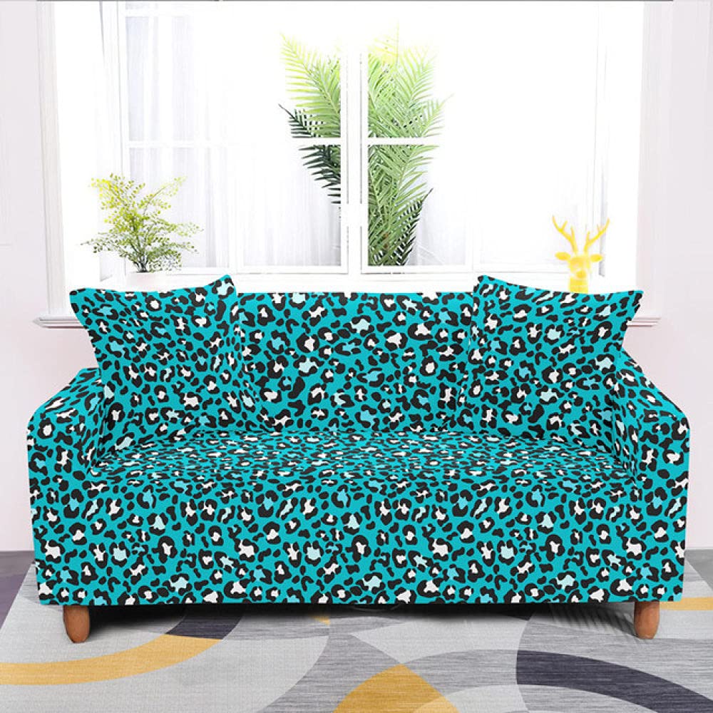 Housse de canapé élastique 1 place 90-140cm universelle antidérapante