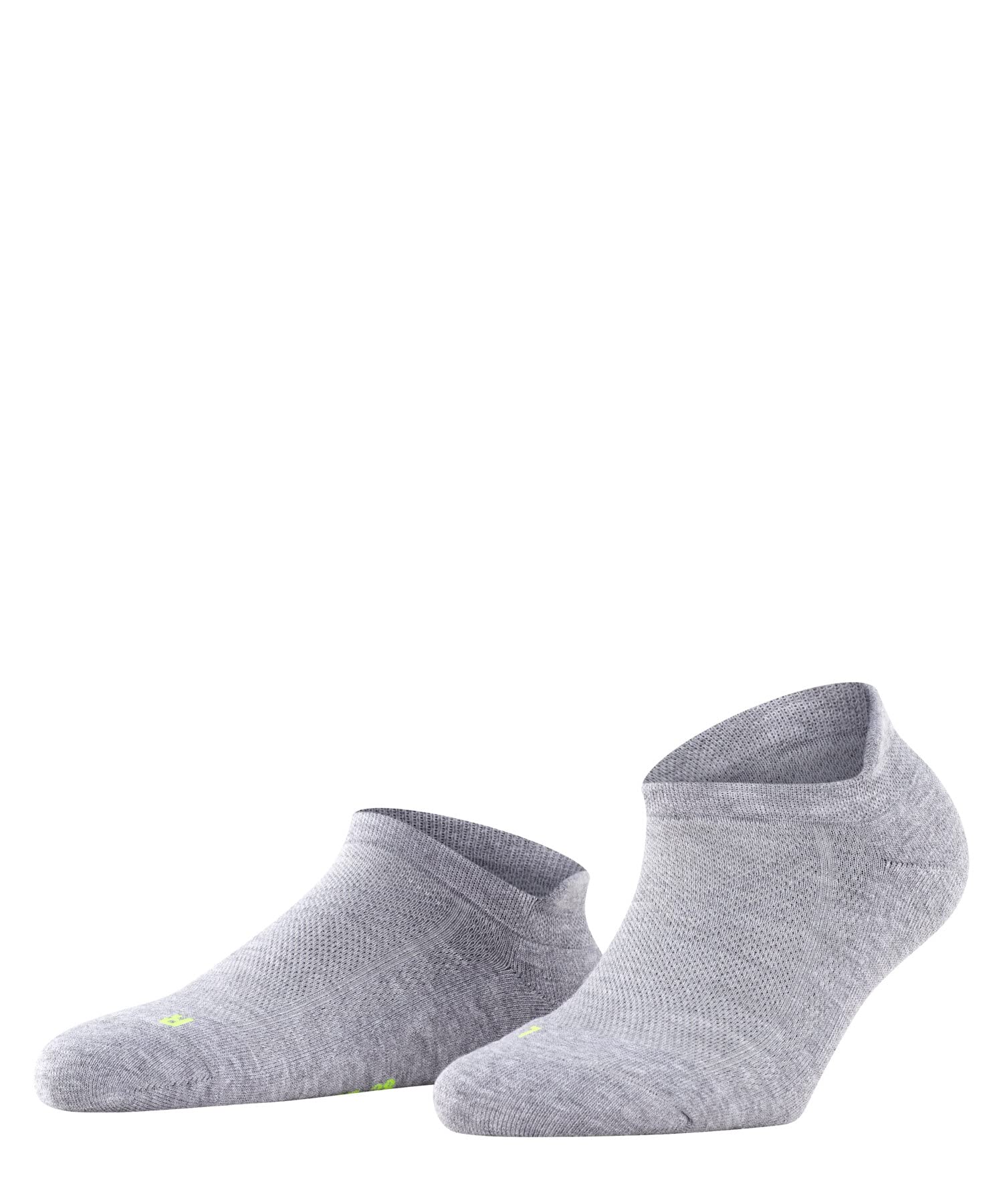 FALKE Women's Cool Kick Sneaker W Sn Soft Breathable Quick Drying Low-Cut Plain 1 Pair Trainer Socks, Grey Light 3400-O, 2.5-3.5
