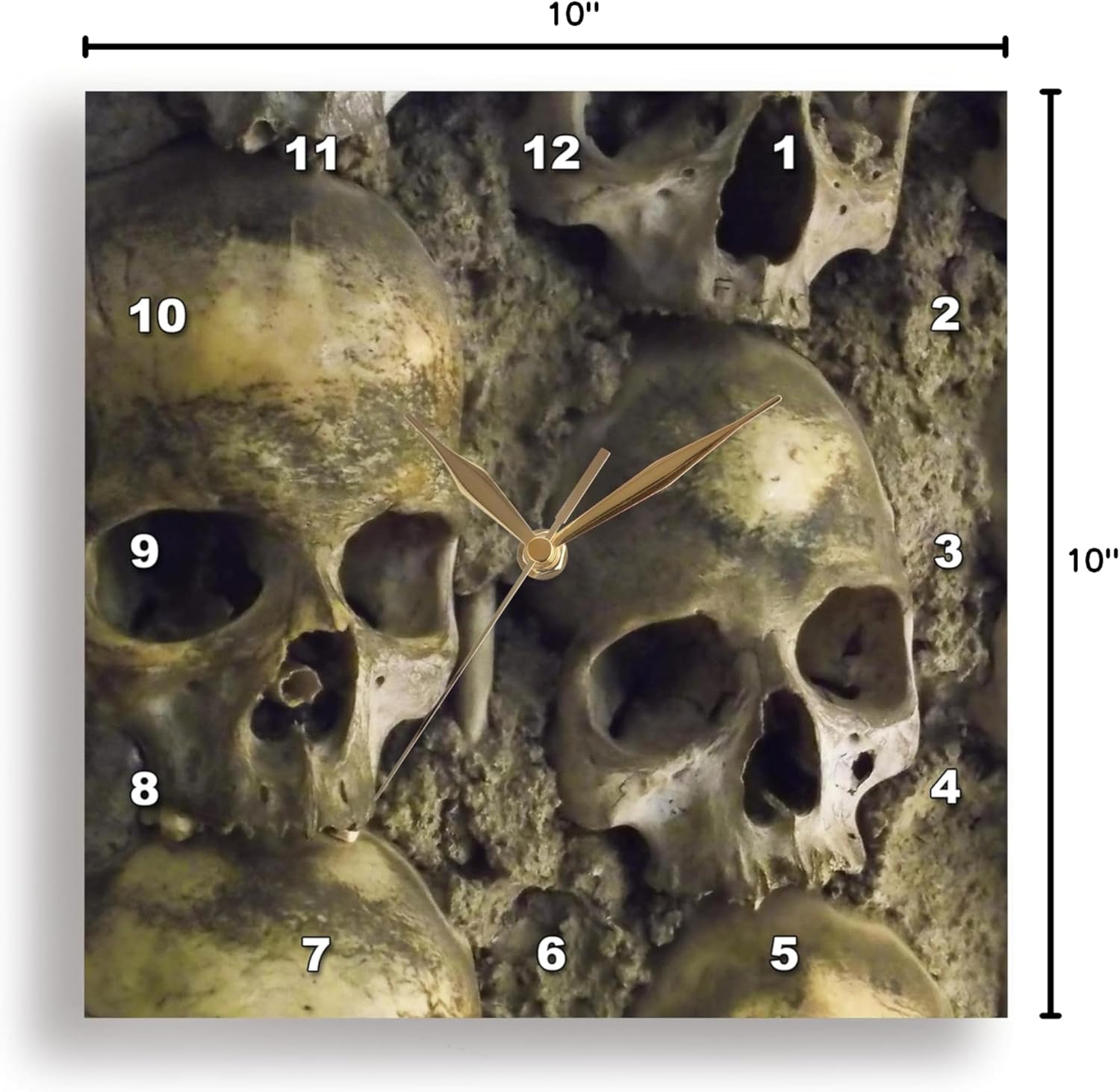 3dRose 10 Wall Clock