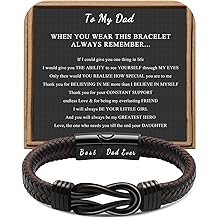 JoycuFF 𝗚𝗶𝗳𝘁𝘀 𝗳𝗼𝗿 𝗠𝗲𝗻 𝗞𝗻𝗼𝘁 𝗕𝗿𝗮𝗰𝗲𝗹𝗲𝘁, Fathers Day Birthday Anniversary Christmas Meaningful Gifts for Him Dad Husband Boyfriend Son New Dad Stepdad Bracelets for Men
