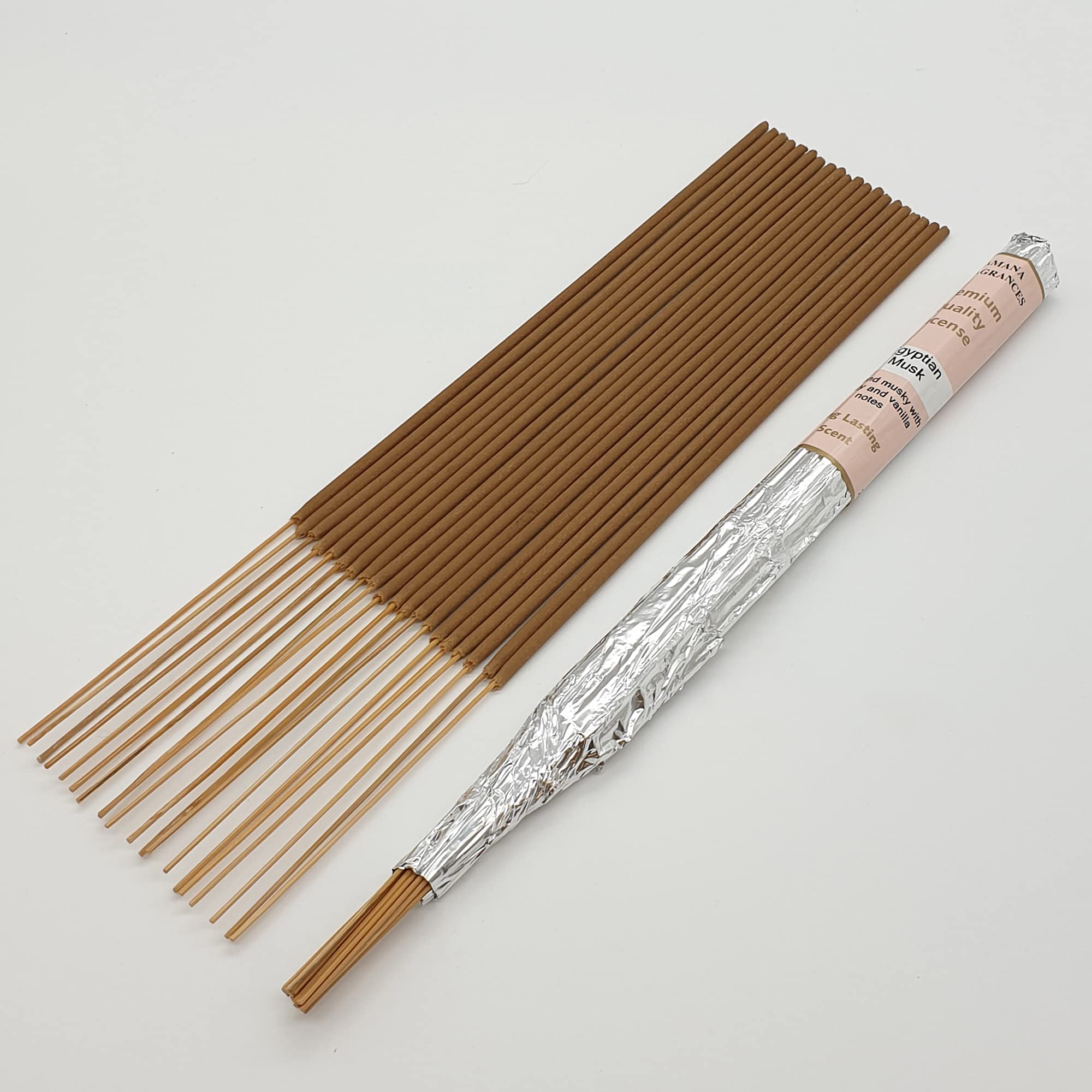 Amana Fragrances Long Burning Incense Sticks From - All Scents In One Listing (Egyptian Musk)