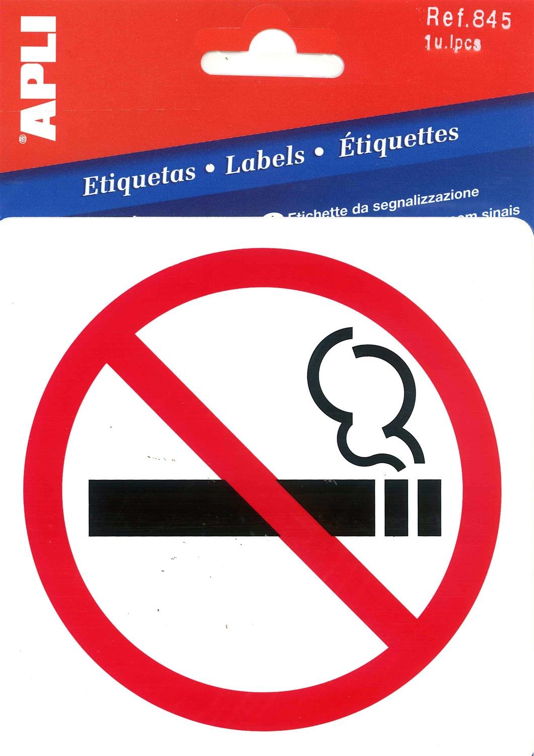 APLI 845 – Bag Tags No Smoking