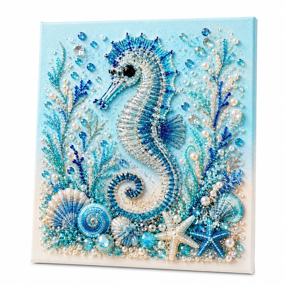 Ocean Pearl Art DIY Kit, Octopus 3D Mosaic Wall Decor