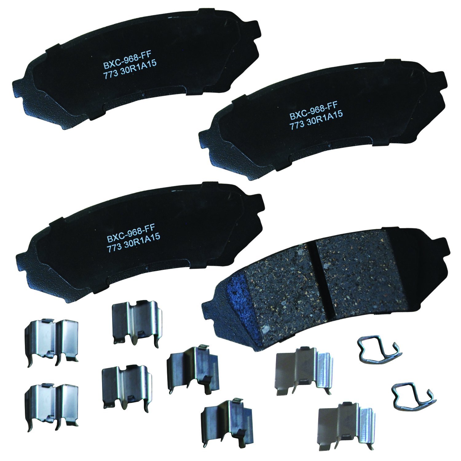 Bendix Premium SBC773 Ceramic Rear Brake Pads for Lexus LX470 2007-1998, Toyota Land Cruiser 2007-1998