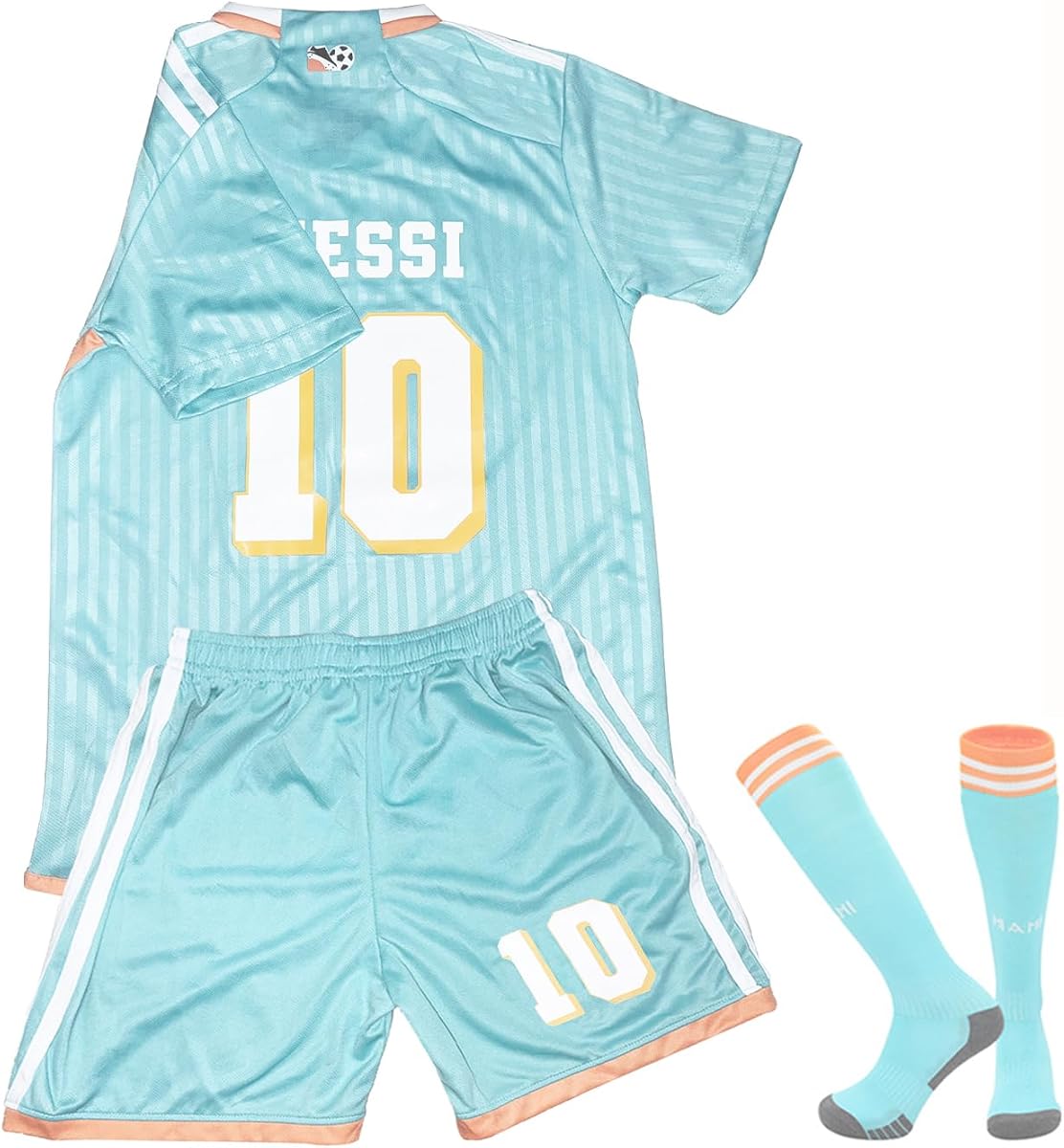 2024/2025 Camisetas de fútbol para niños, niños y niñas, jóvenes, práctica de fútbol, ​​trajes, camiseta de entrenamiento de fútbol, ​​uniformes - Aqua