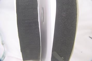 Hook and Loop Tape, Black, Both Sides, sew on, Perfect Brand 1.5" x 3yards 12for9 4531P