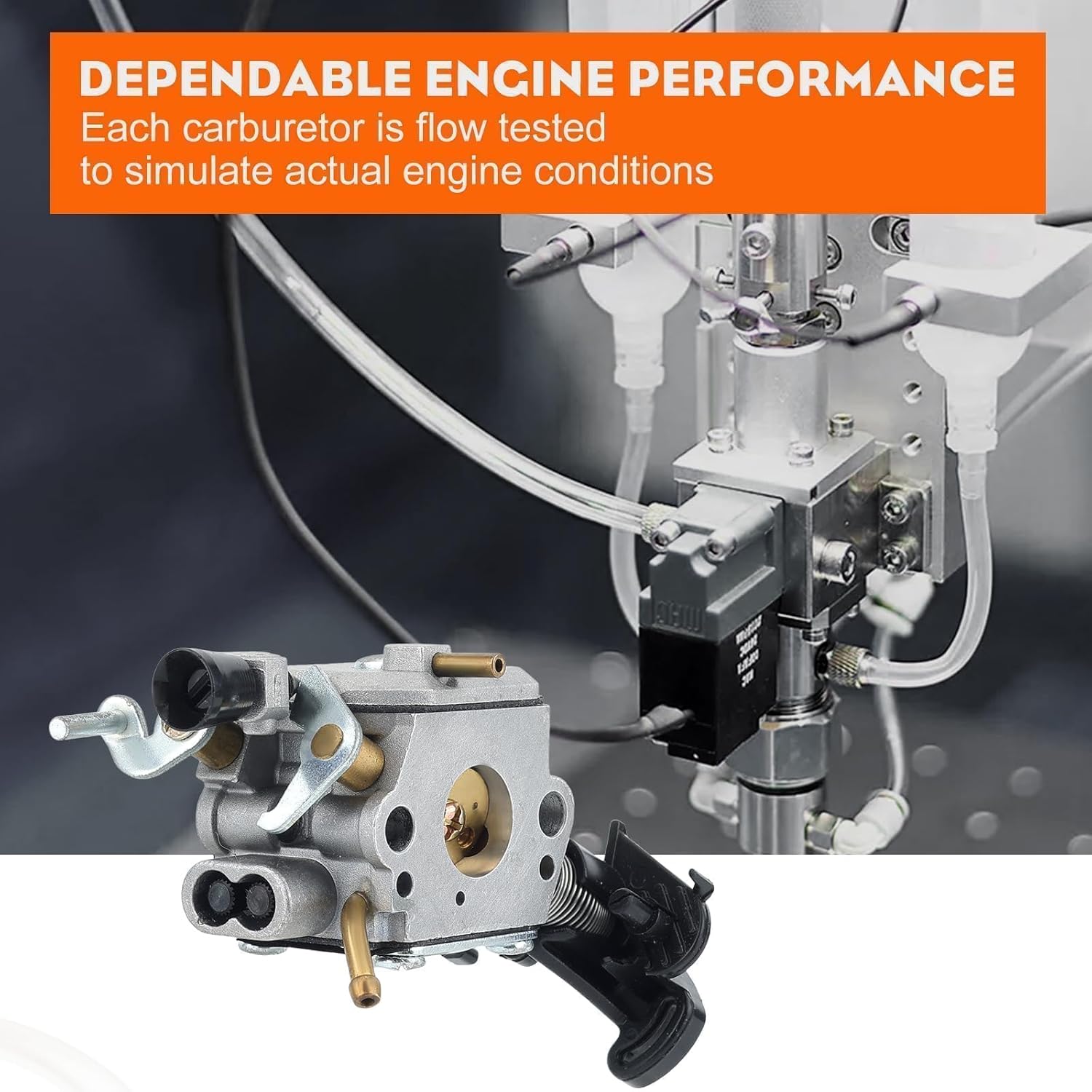 Hipa 506450401 Carburetor for Hus-qvarna 445 450 450E 445E Gas Chainsaw Parts Replace C1M-EL37B Carb with Air Filter Tune up Kit