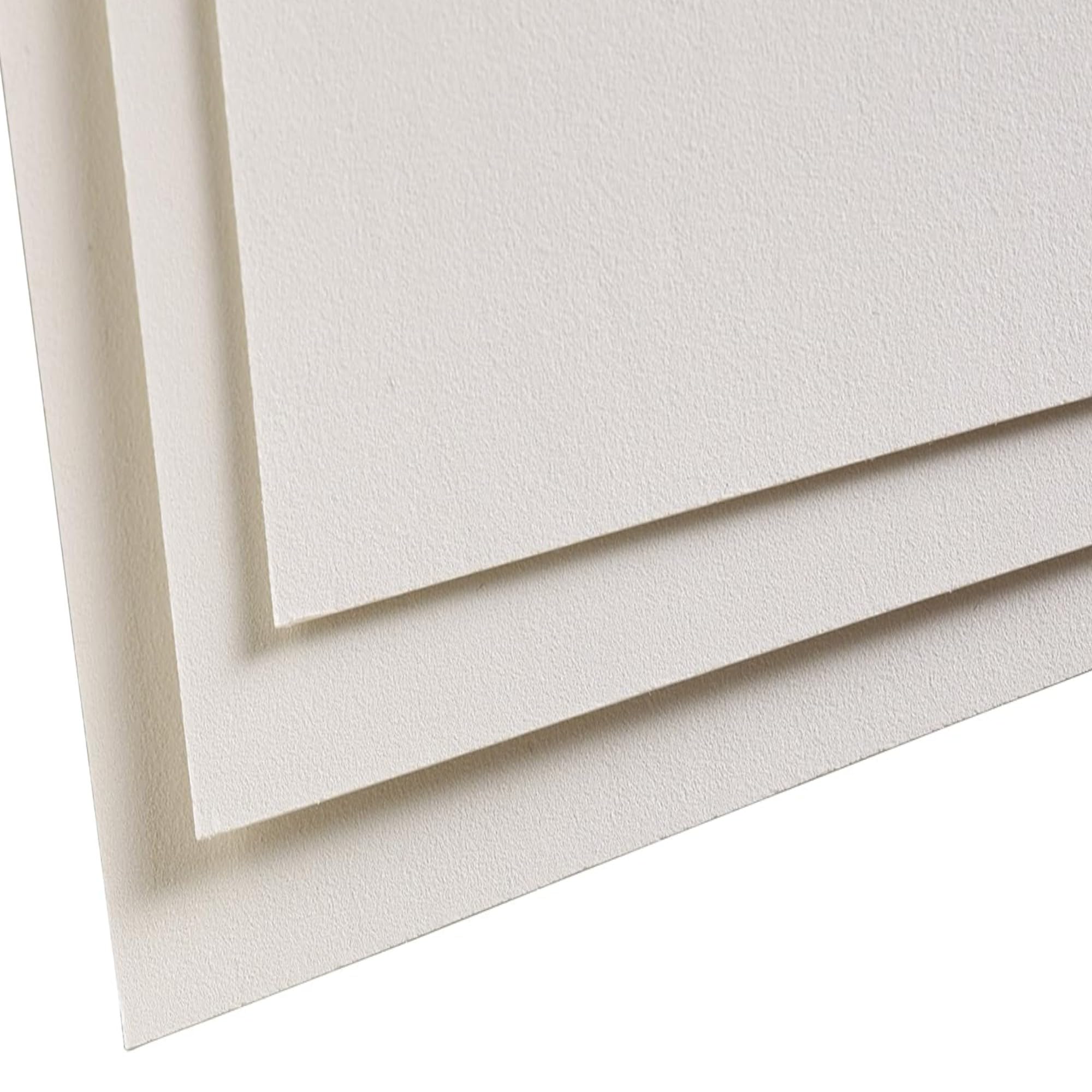 Clairefontaine 96020C Confezione Carta Pastelmat - 5 Fogli di carta Speciale per Pastelli secchi - 50x70 cm 360g - Grigio Chiaro