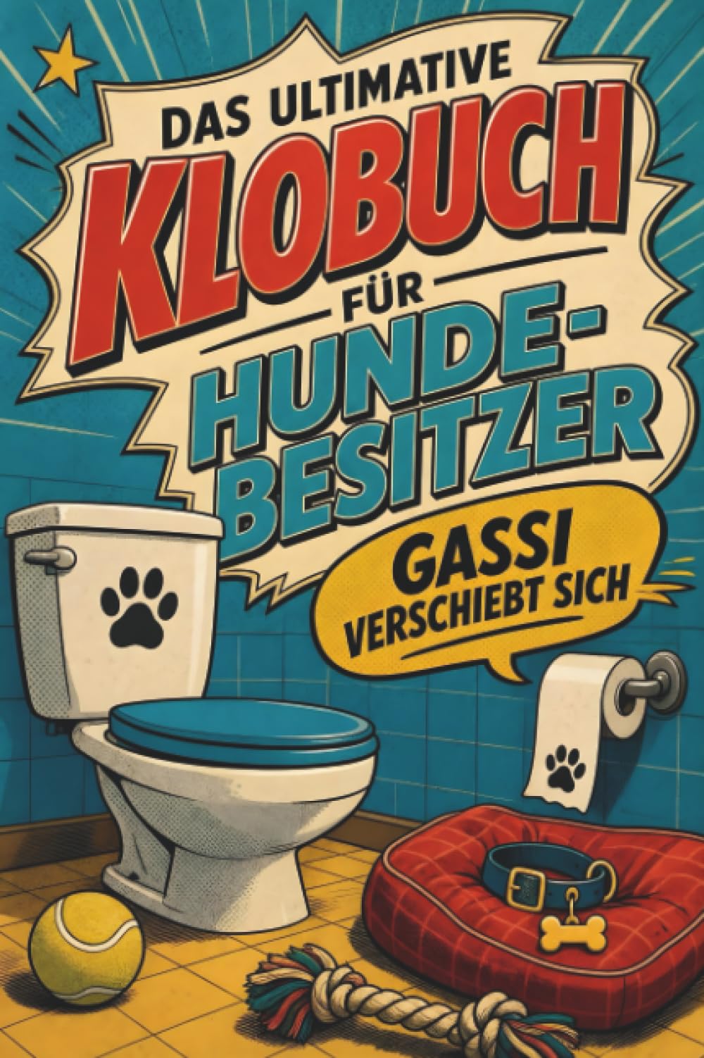 Das ultimative Klobuch für Hunde-Besitzer: Gassi verschiebt sich. Lustiges Geschenk für Fans von Hunden, Gassi gehen und Labrador