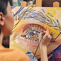 Vista 5 de Paint Brushes,Paint Brushes Set for Acrylic Painting,Small Paint Brush,14Pcs Oil Watercolor Acrylic Paint Brush,Artist Paintbrushes for Body Face