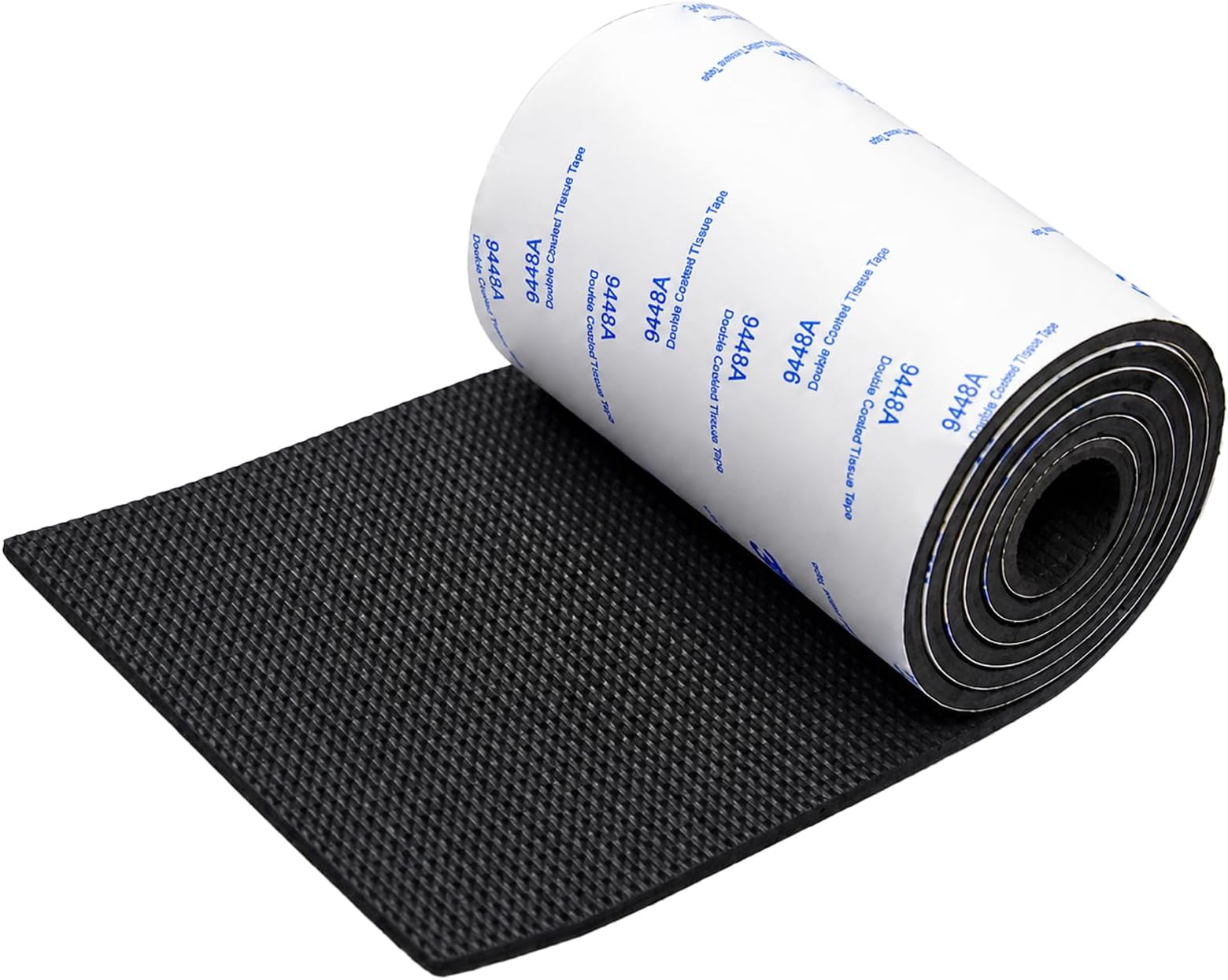 Self-Adhesive Non-Slip EVA Pad - 4"x40" Floor Protection Cushion for Chair Legs, Table Feet, Hardwood, Tile, Vinyl - Cut to Any Size