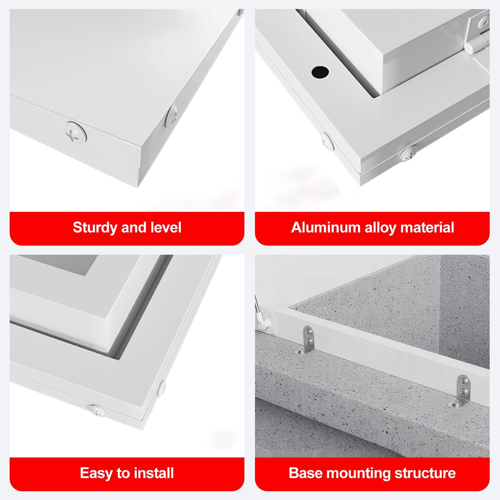 Aluminiowy Luk Dachowy, Hydrauliczne Drzwiczki Dostępowe z Miękkim