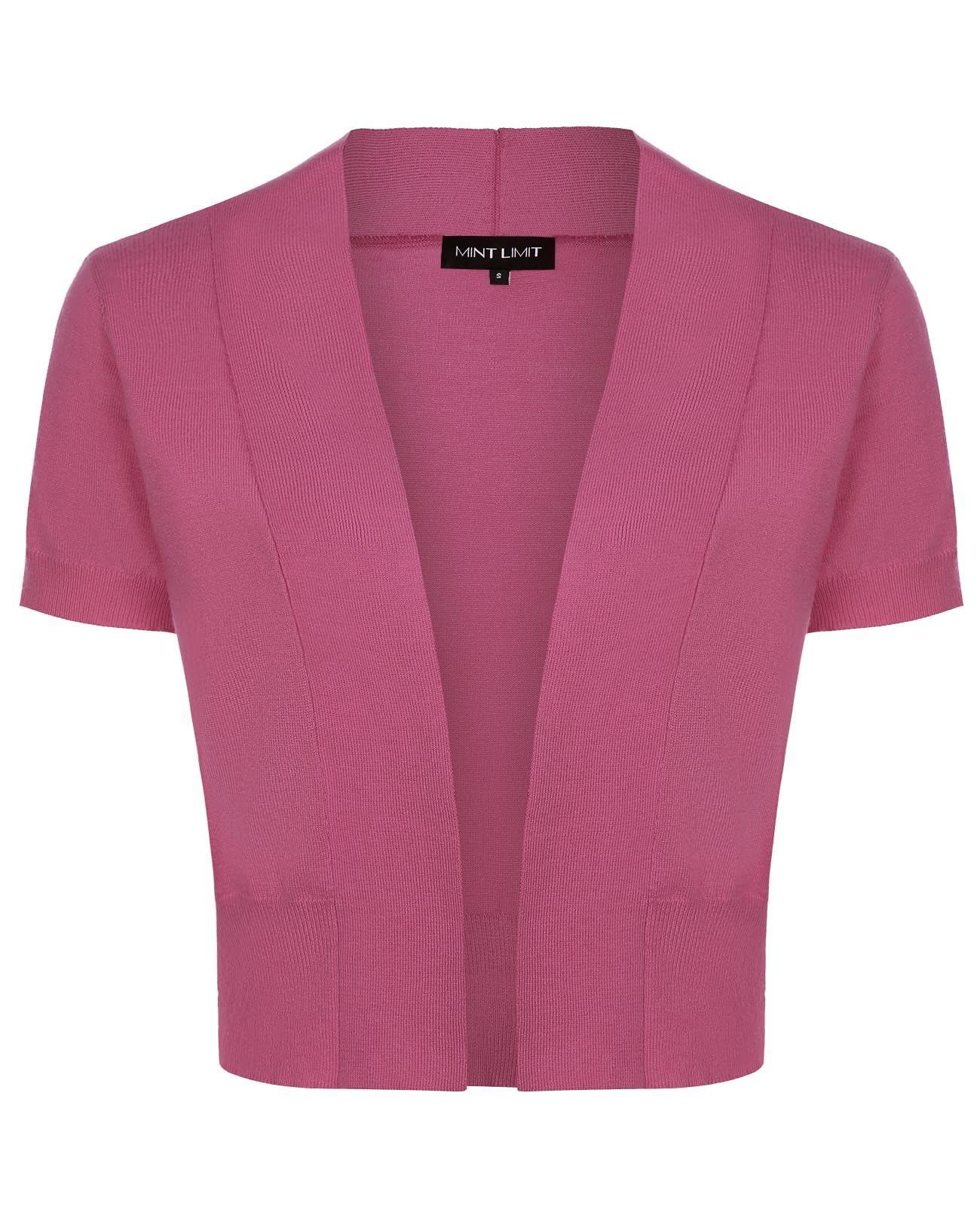 MINTLIMIT Women Shrug Bolero Open Front 3/4 Sleeve Cropped Cardigan Sweater