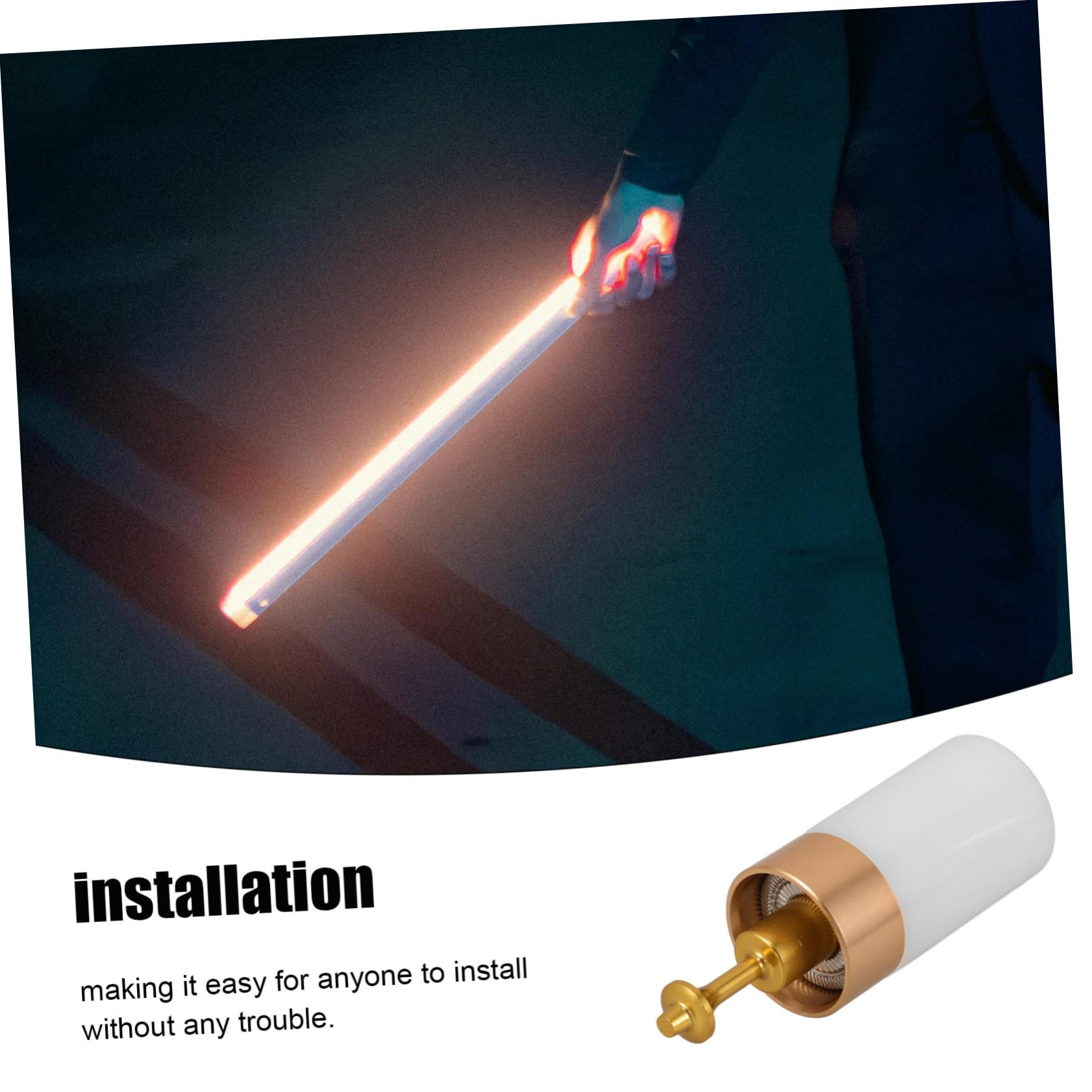 Bouchons De Poignée D'épée Laser Métal Pièces De Rechange Compatibles 7/8 Pouces Accessoires DIY